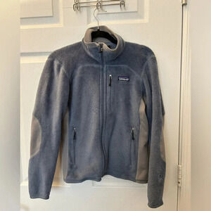 Patagonia R2 Regulator Fleece Full Zip Jacket blue Polartec Women's Size small